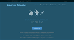 Desktop Screenshot of bunarongaquarium.com.au